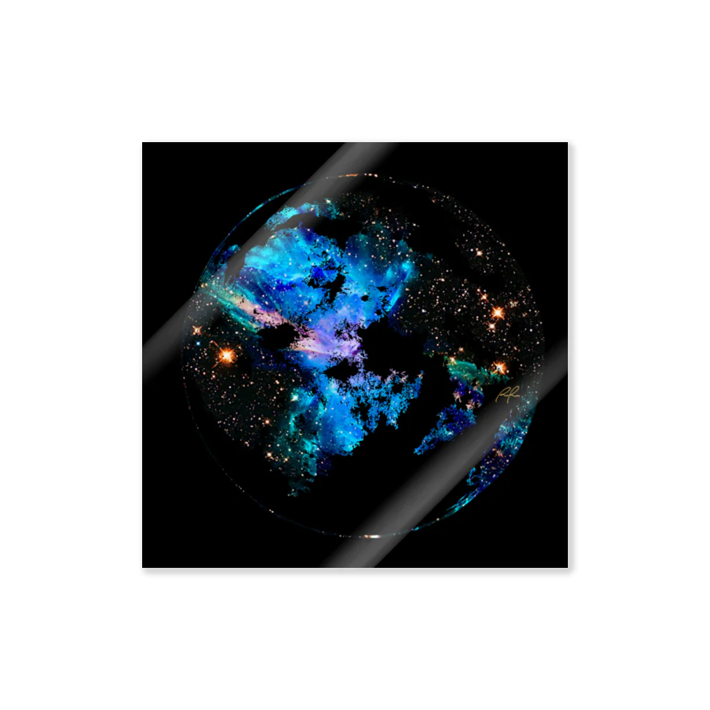 Atelier PanReoのMOON / nebula NGC 6302 Sticker