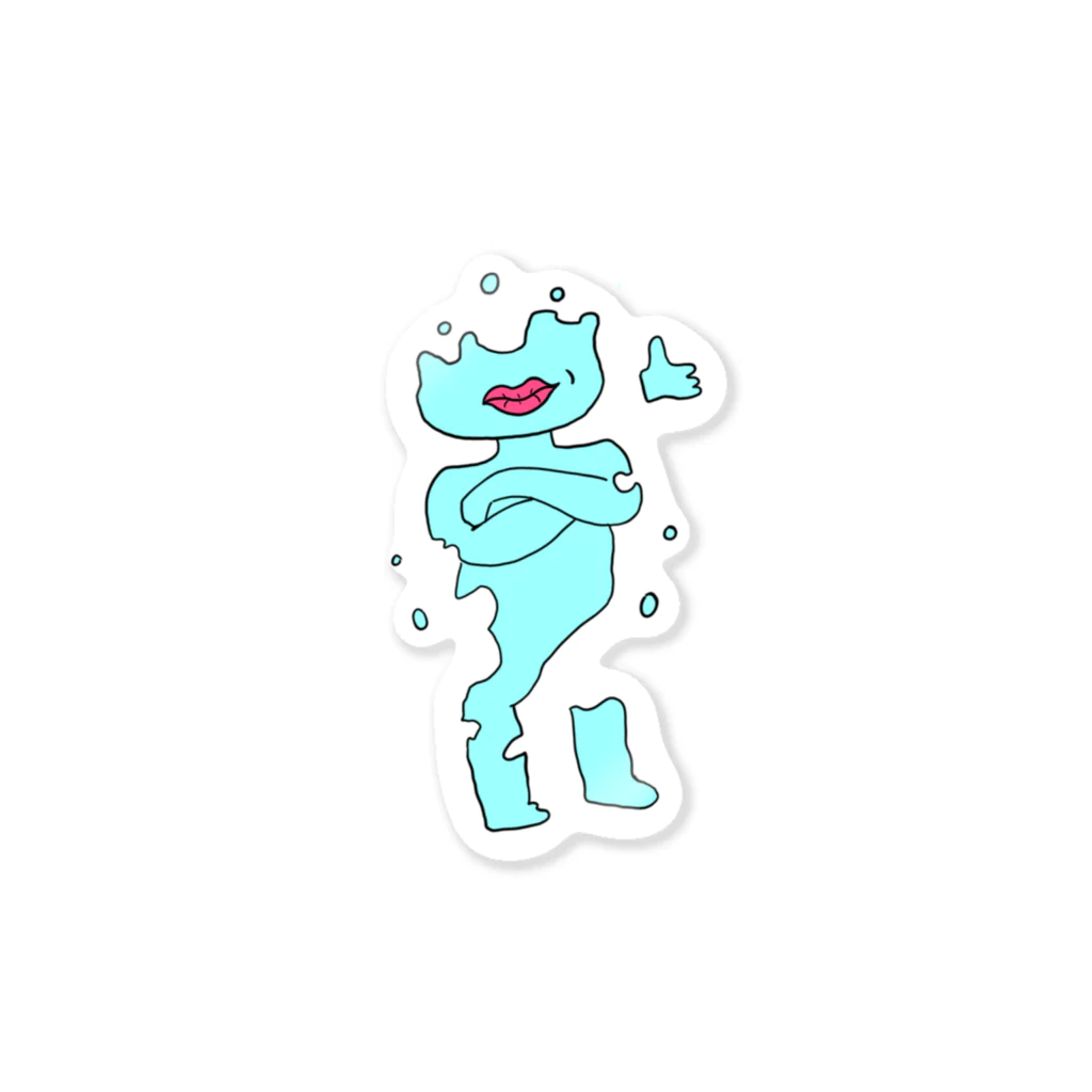 みどりやんのMr.温水 Sticker