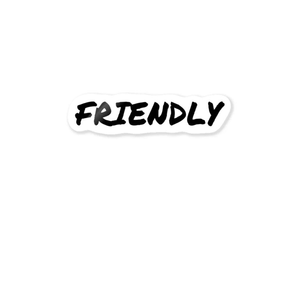 FRIENDLYのFRIENDLY ロゴステッカー Sticker