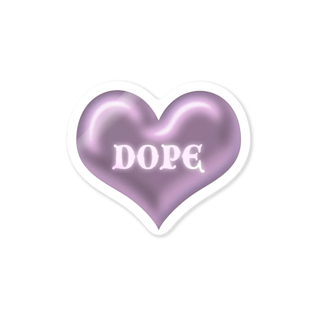 ˙˚ʚ Angel dope ɞ˚˙のdope heart ステッカー