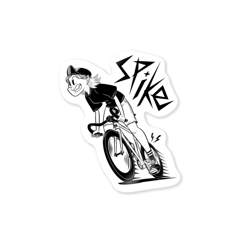 nidan-illustrationの"SPIKE" Sticker