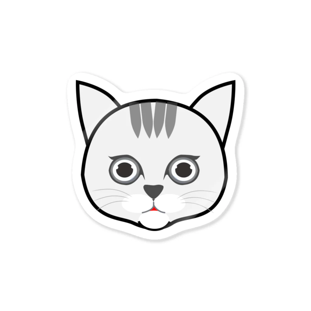 Life Design Factory PINCEの猫 Sticker