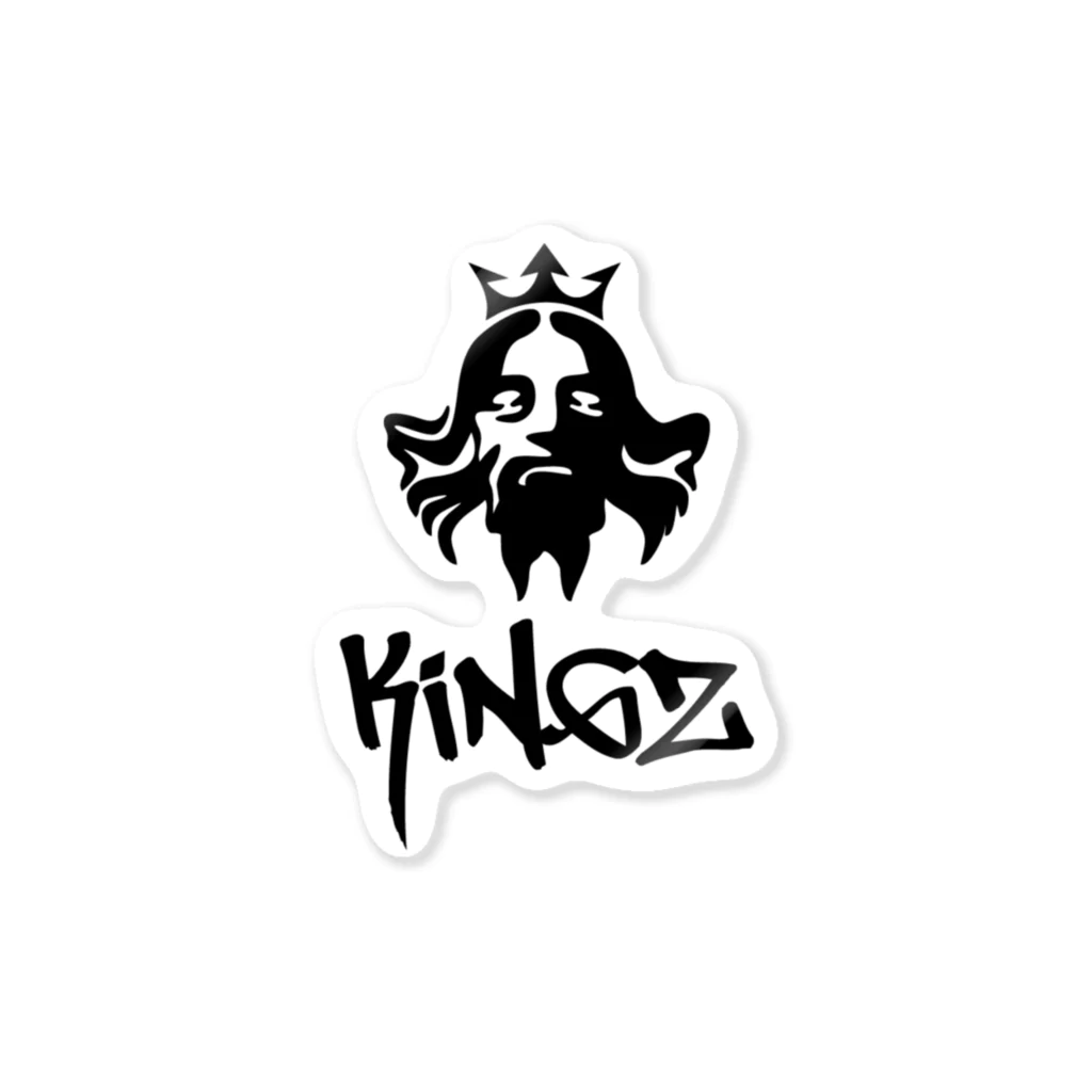 KINGZxQueenzのKINGZ ステッカー