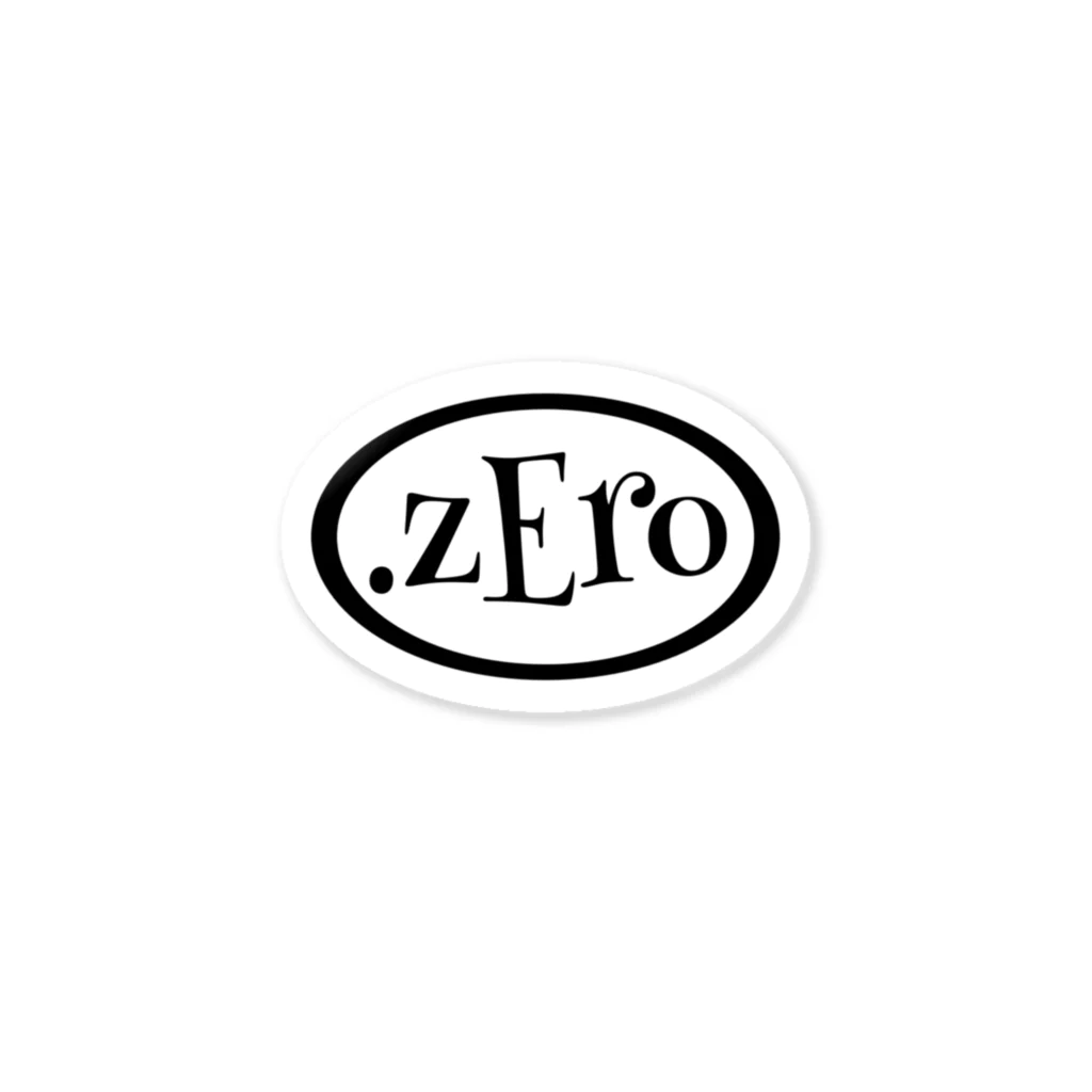 .zEro（ドットゼロ）の.zEro ステッカー