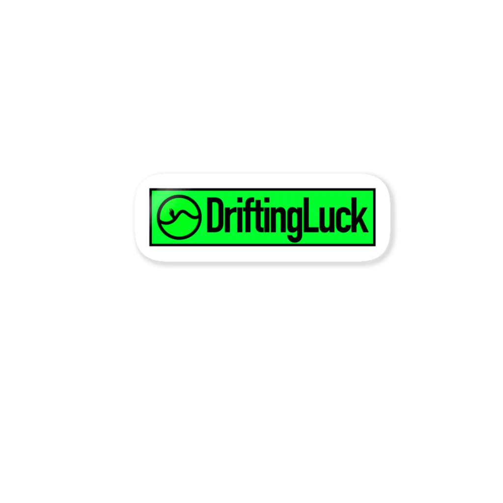 Drifting Luck Official ShopのDrifting Luck ロゴ Sticker