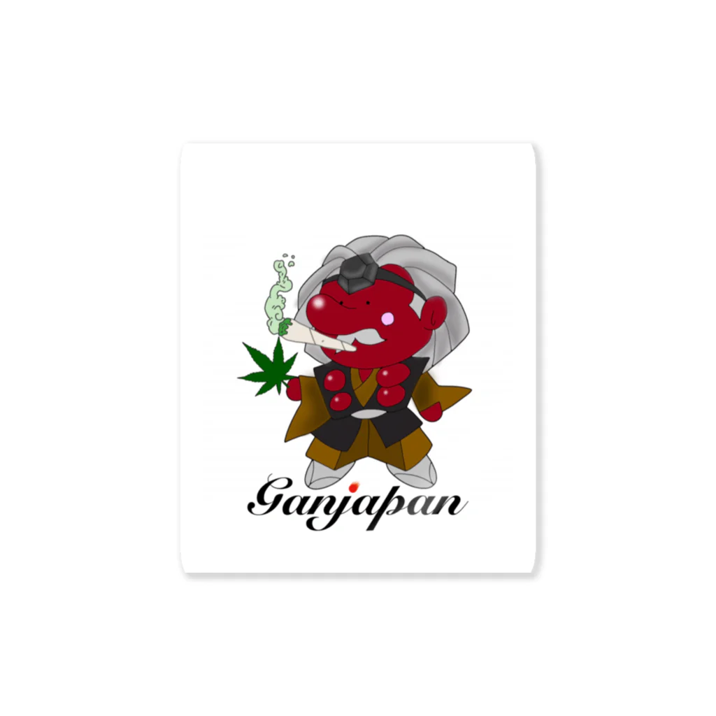 𝓡eipön☦️のGANJAPAN 天狗 Sticker