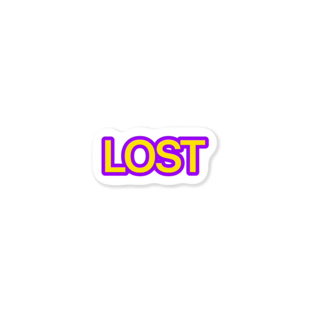 LOSTのLOST ステッカー