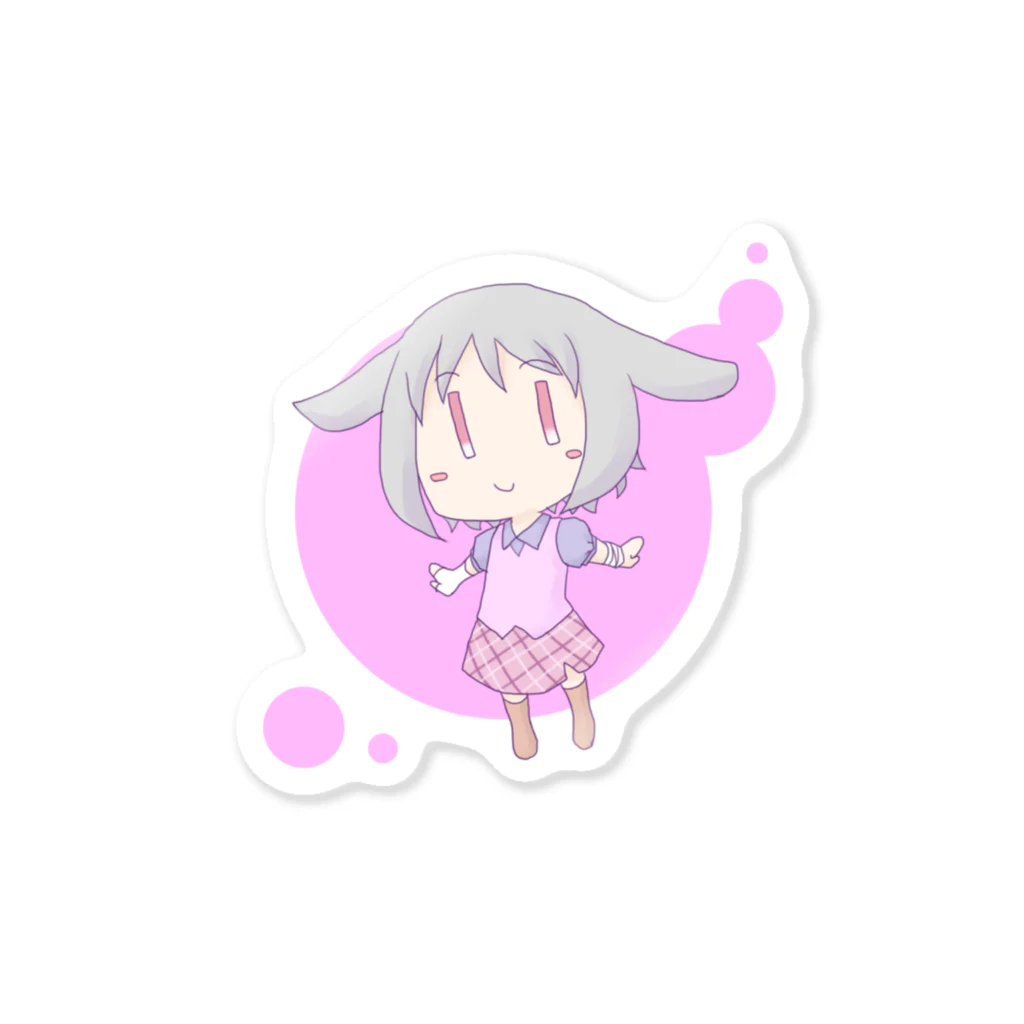 クロム堂のうさぎのうささん Sticker