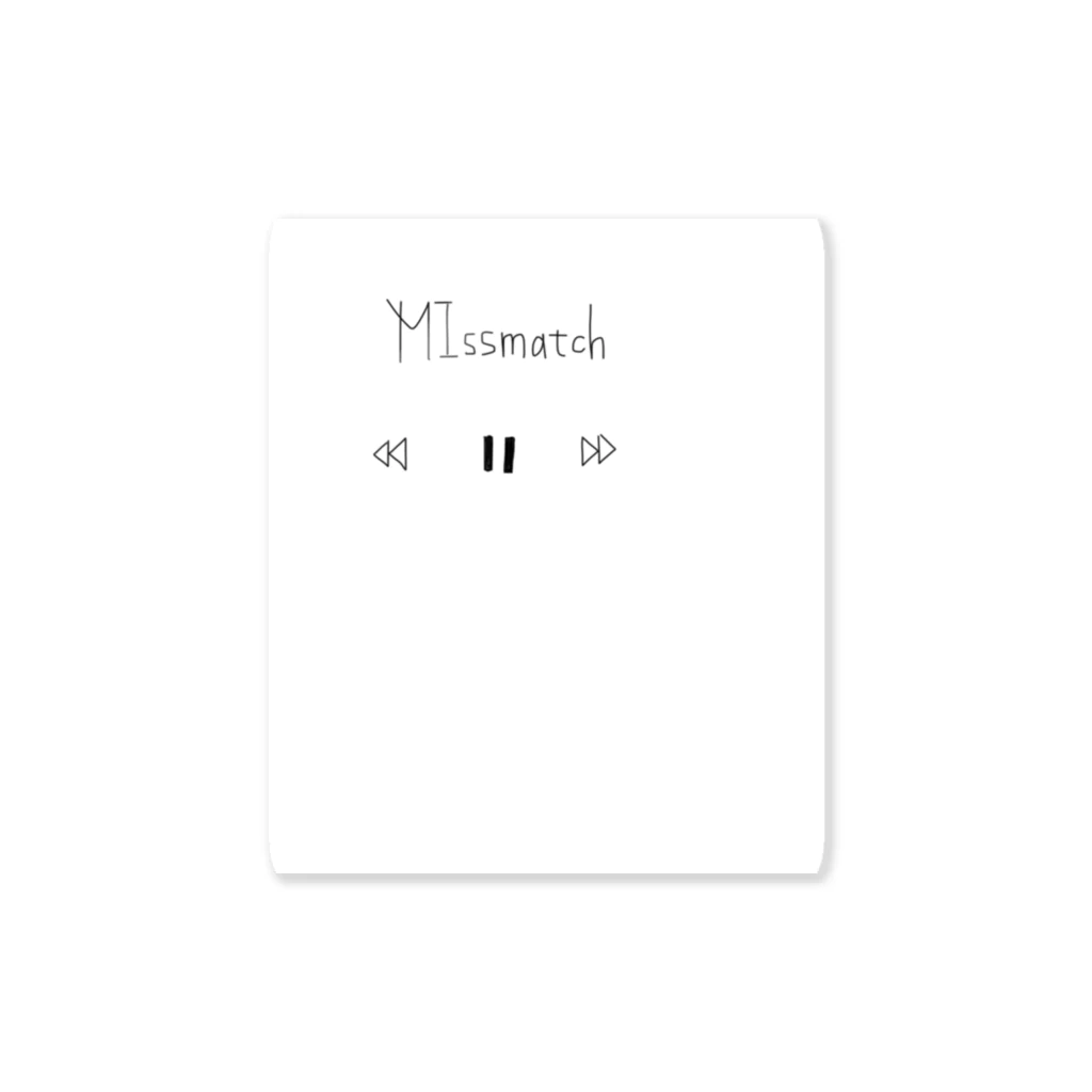 MIssmatch_officialのMIssmatch Sticker