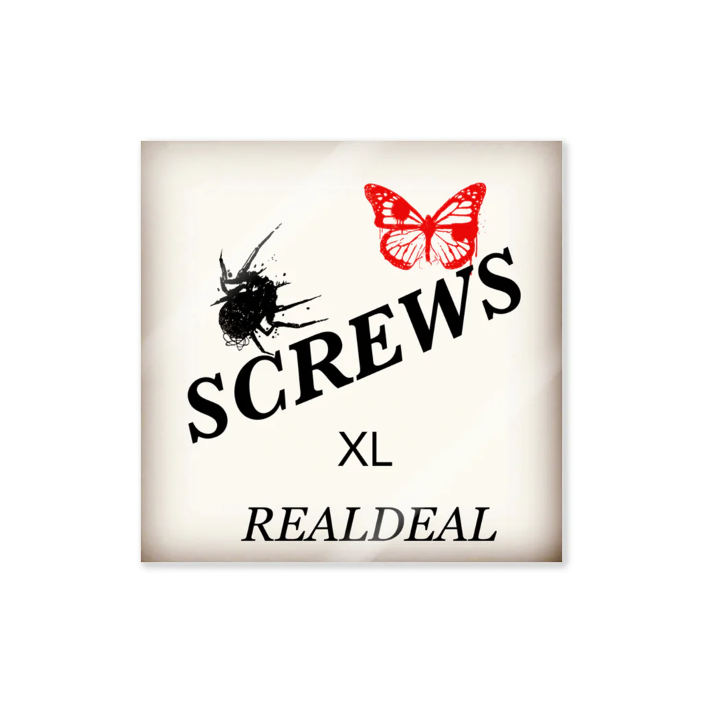 SCREWのReal deal ステッカー