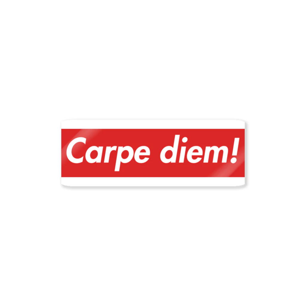 Your HappyのPietasのYour HappyのCarpe diem!版 ステッカー