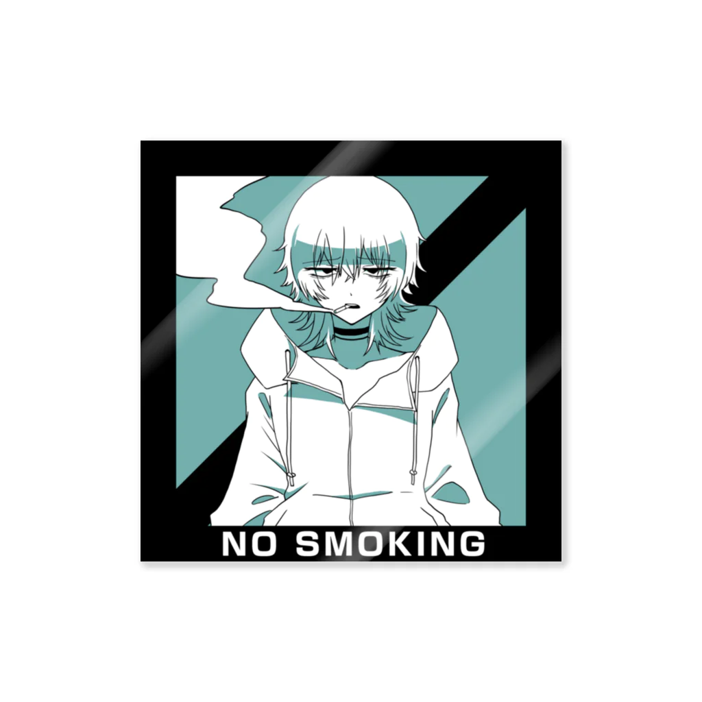 コちゃんの売り物のNO SMOKING Sticker