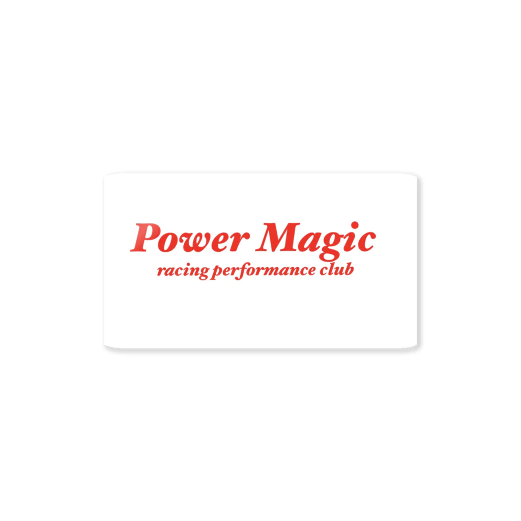 PowerMagic のPower Magic ステッカー