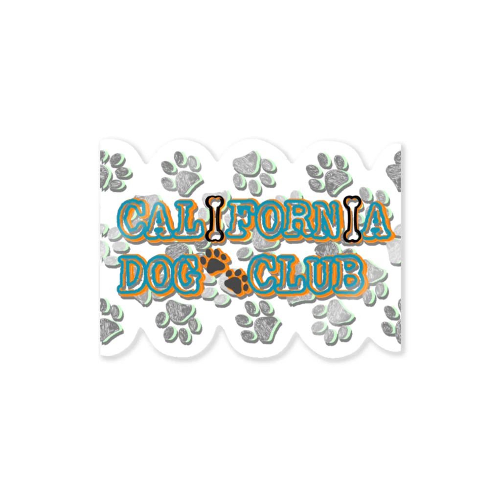 REGALIAのCALIFORNIA DOG CLUB Sticker