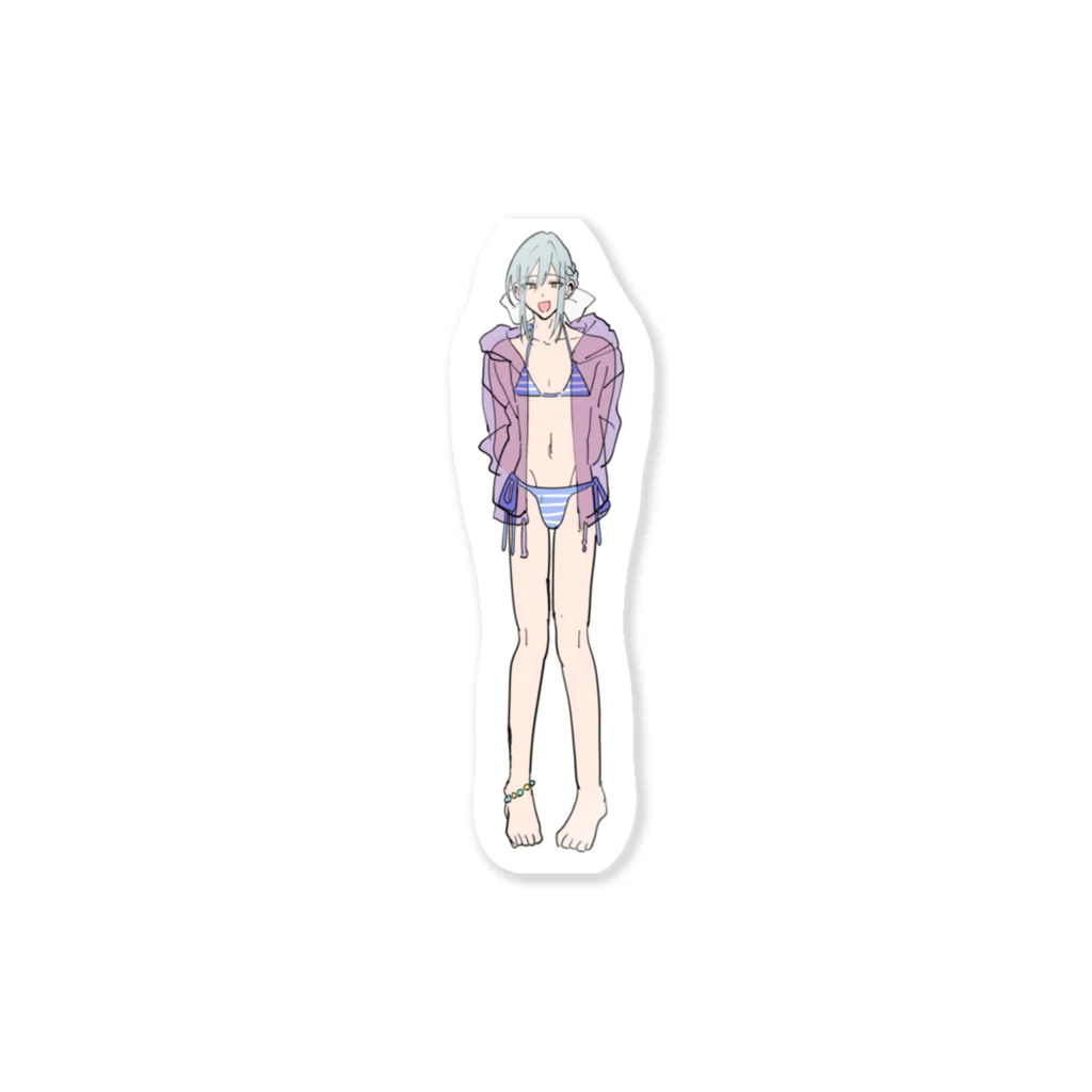 Y倉庫の彼女くん♂シール Sticker