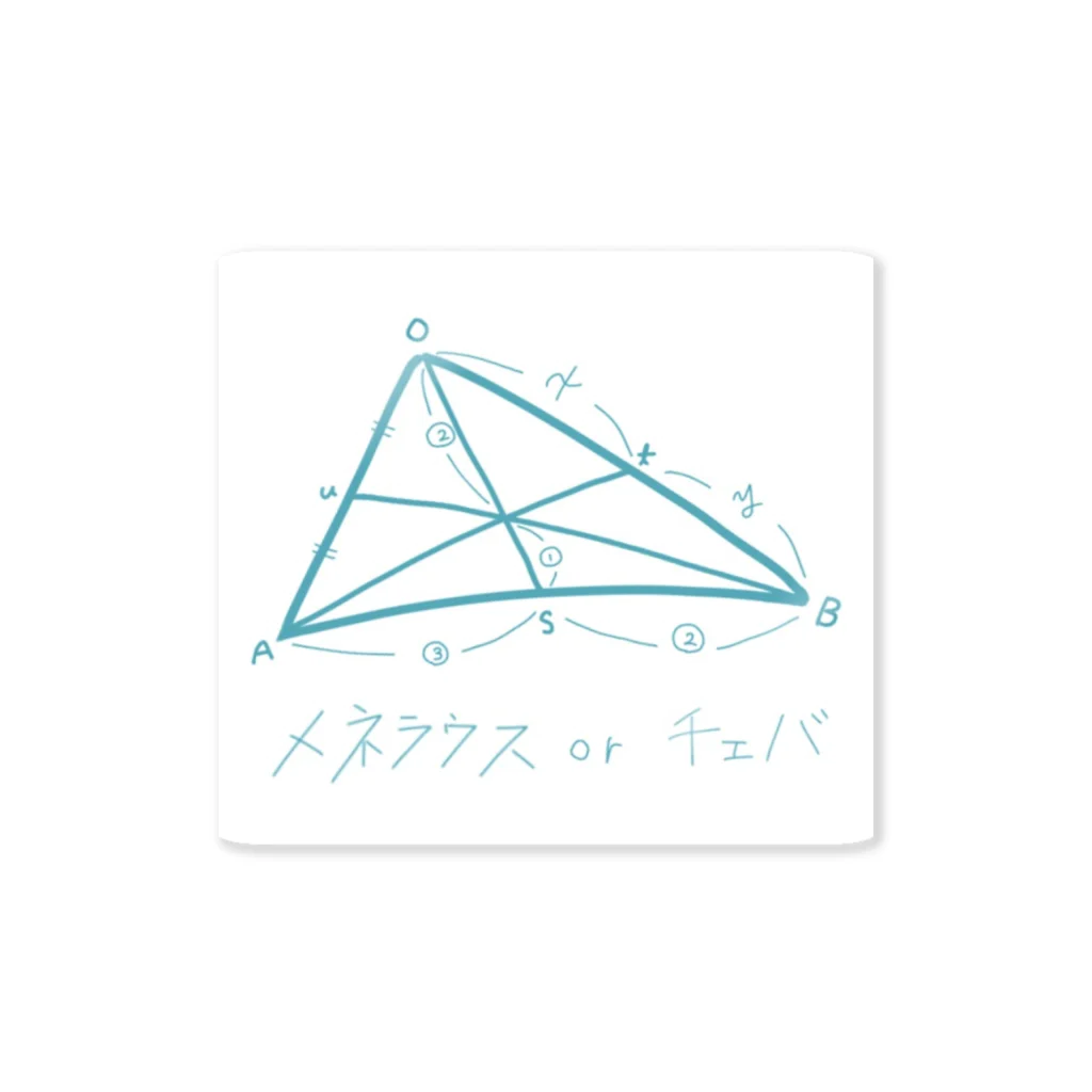れにーの三角形 Sticker