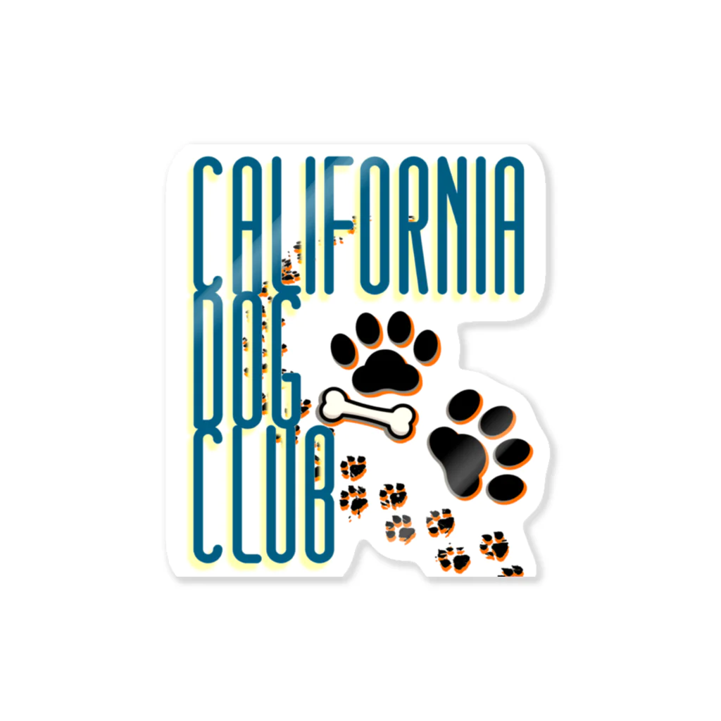 REGALIAのCALIFORNIA DOG CLUB ステッカー