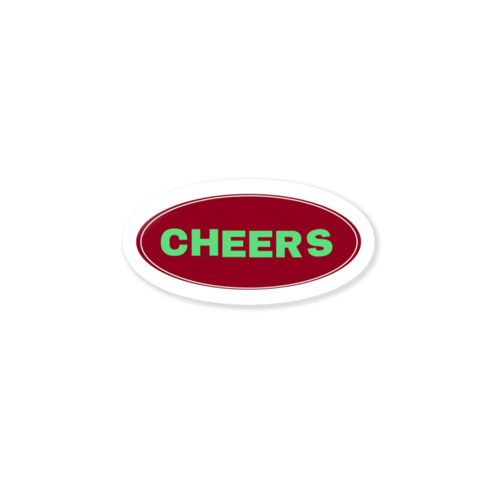 CHEERSのCHEERSステッカー Sticker