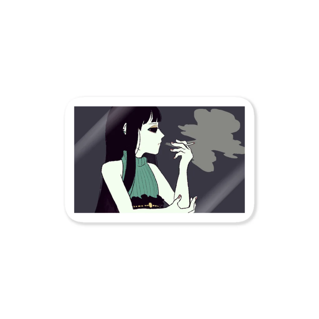 CoCoAメイドの💉タバコ女子♥🚬 Sticker