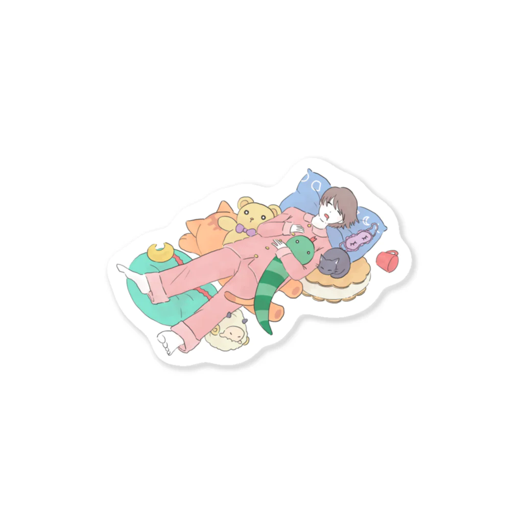 紗愛のすやすや Sticker