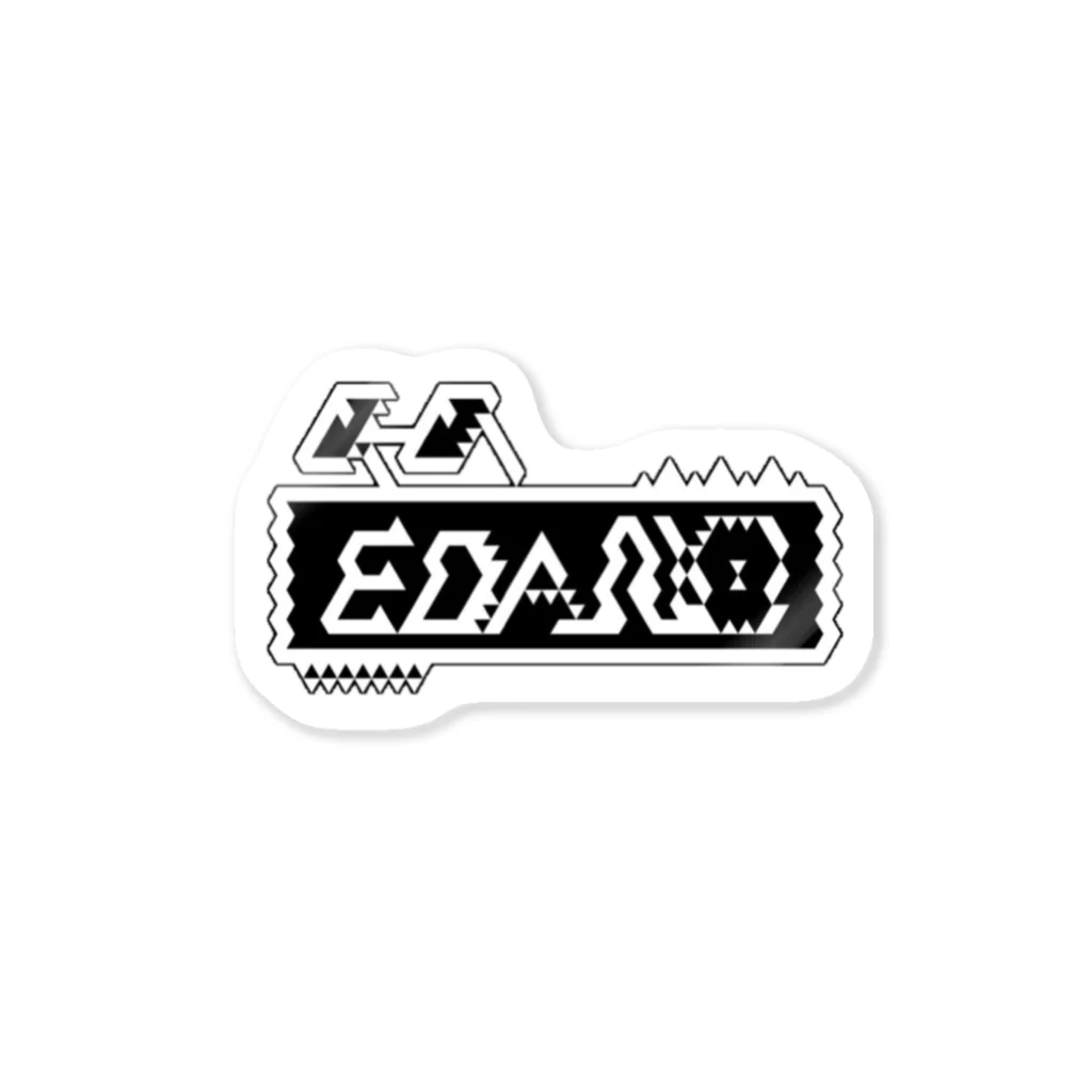 eだのすとaのEdano_san sticker Sticker