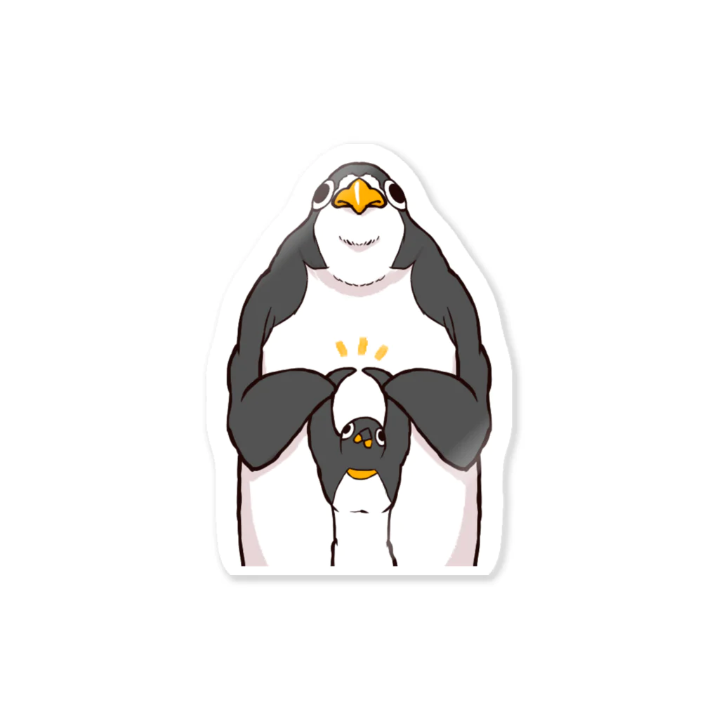 超ペンギンズの超巨大ペンギン・アブダクション Sticker