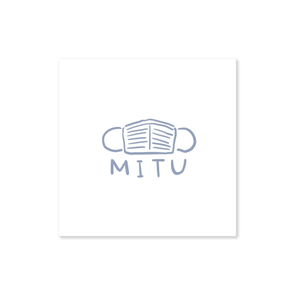 カジキの一本釣りのmitu Sticker