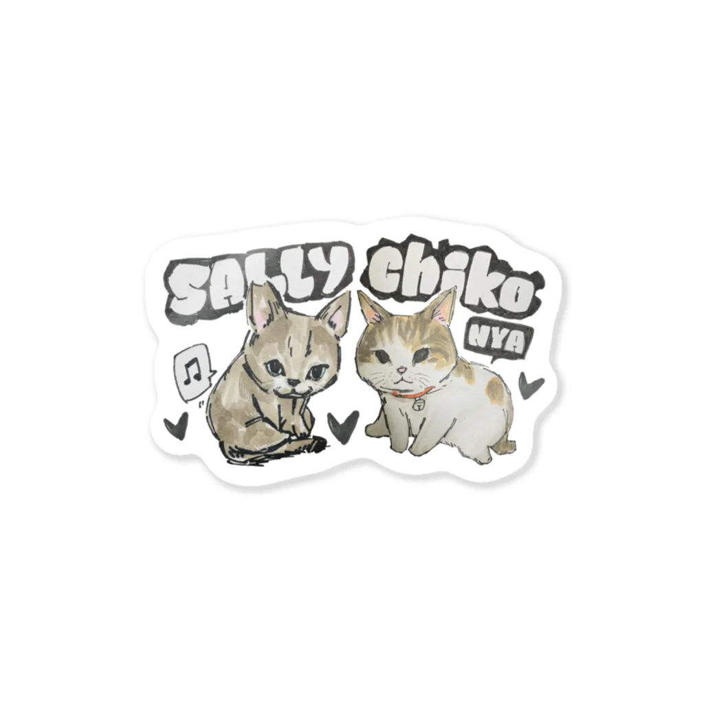 ICE BEANSのチコサリーちゃん Sticker