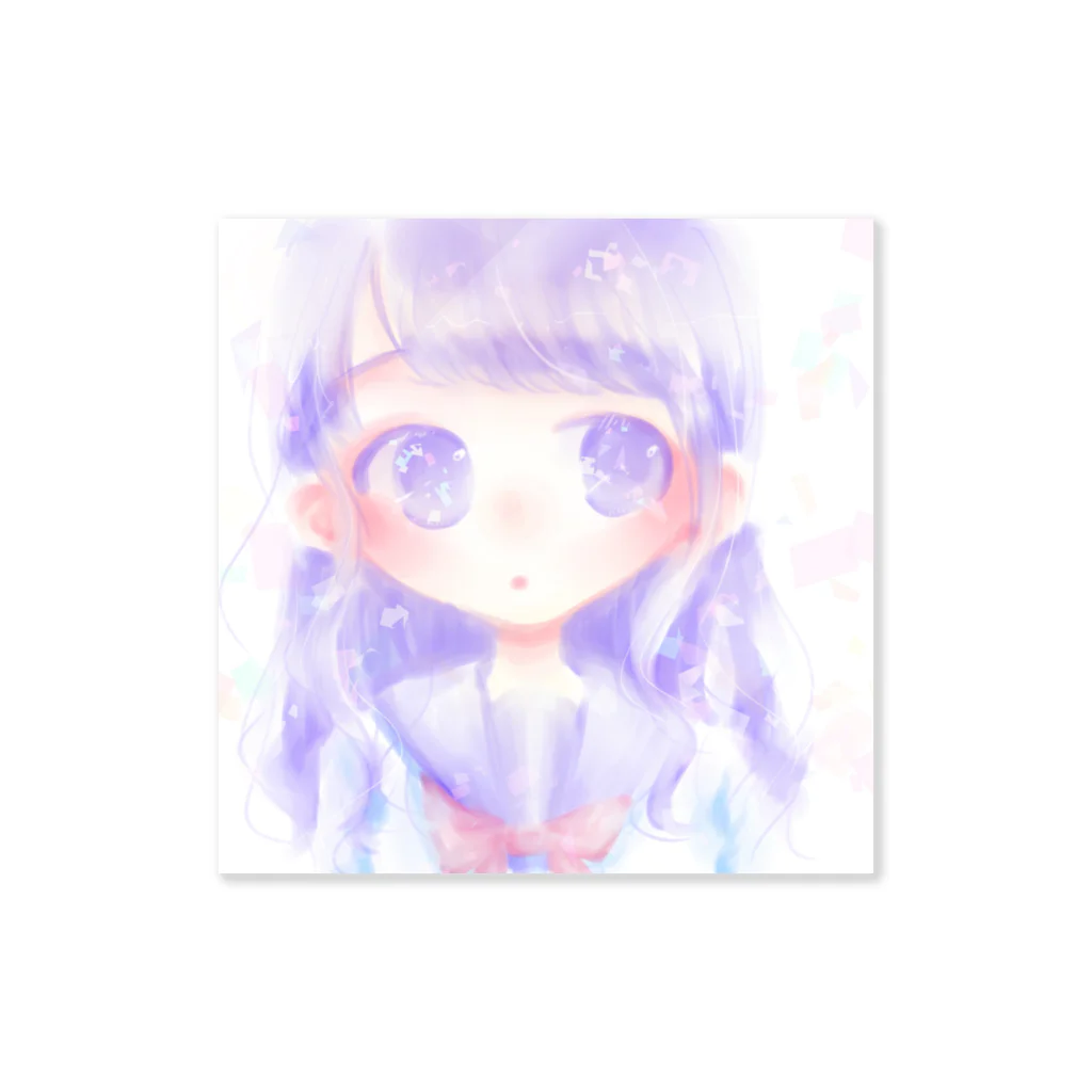 まりもちゃんショップのgirl4 Sticker