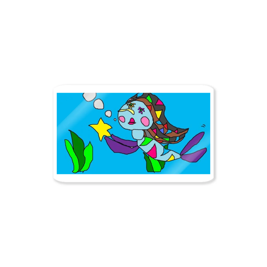 ERiSA-artの人魚姫 Sticker