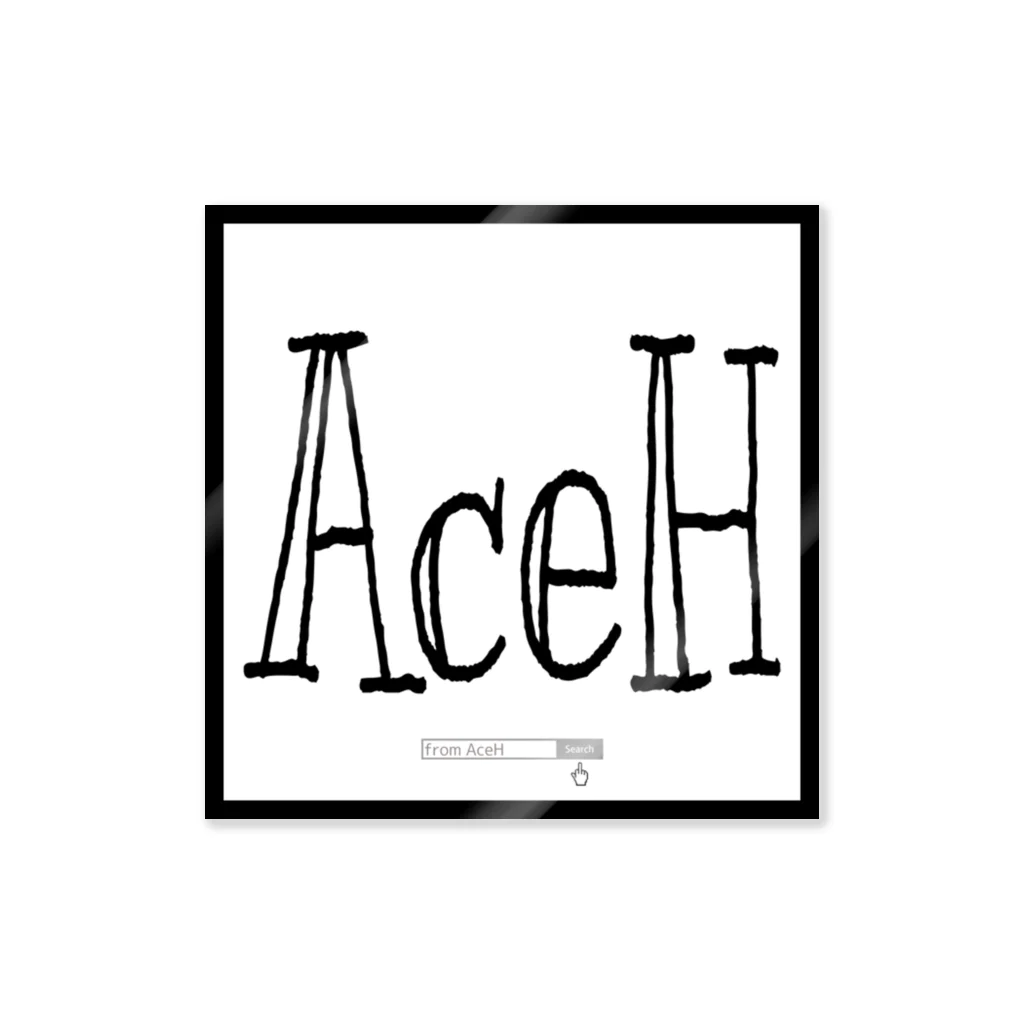 AceHのLOGO from AceH Sticker