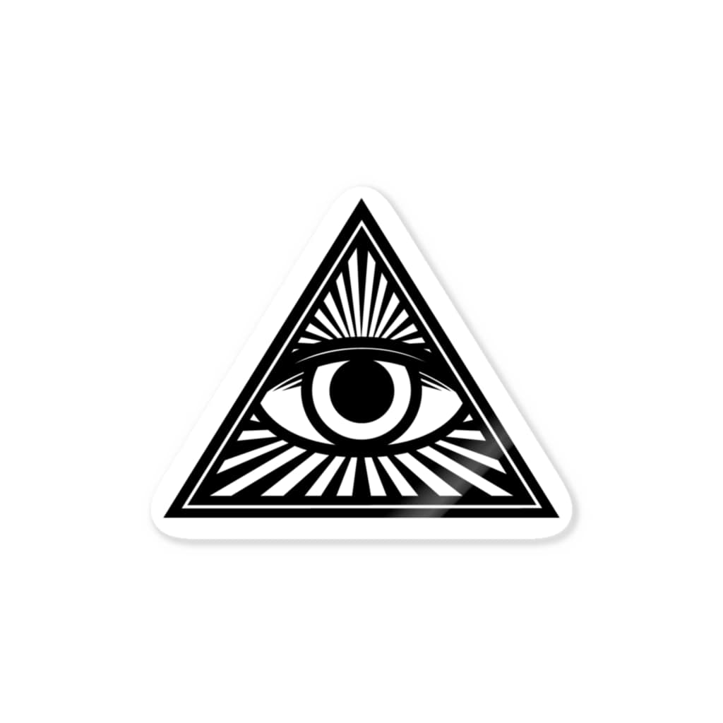 プロビデンスの目 ゴトウミキ 3mmm Staff のステッカー通販 Suzuri スズリ