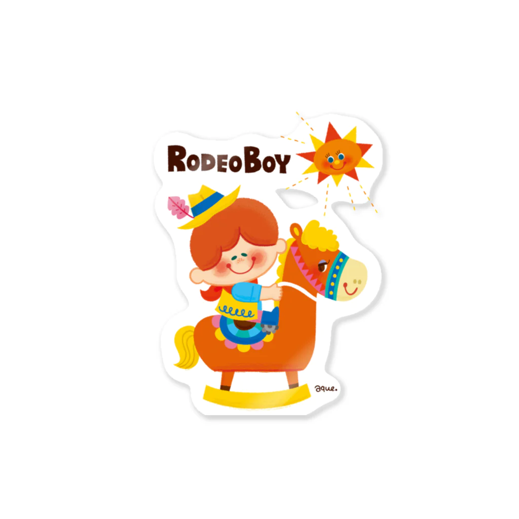 あくざわめぐみSHOPのRODEOBOY ステッカー