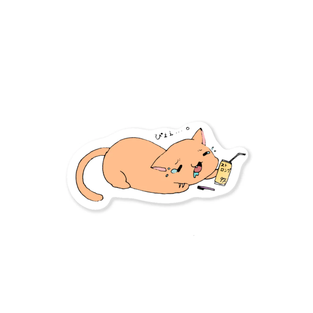 timatimaのぴぇん猫 Sticker