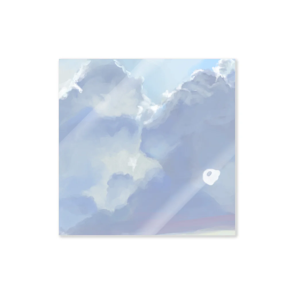 きのみの空とおばけ　20.08.27.17:25 Sticker