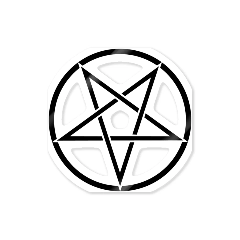SATANIC PENTAGRAM-サタニック・ペンタグラム-ロゴ / DRIPPED