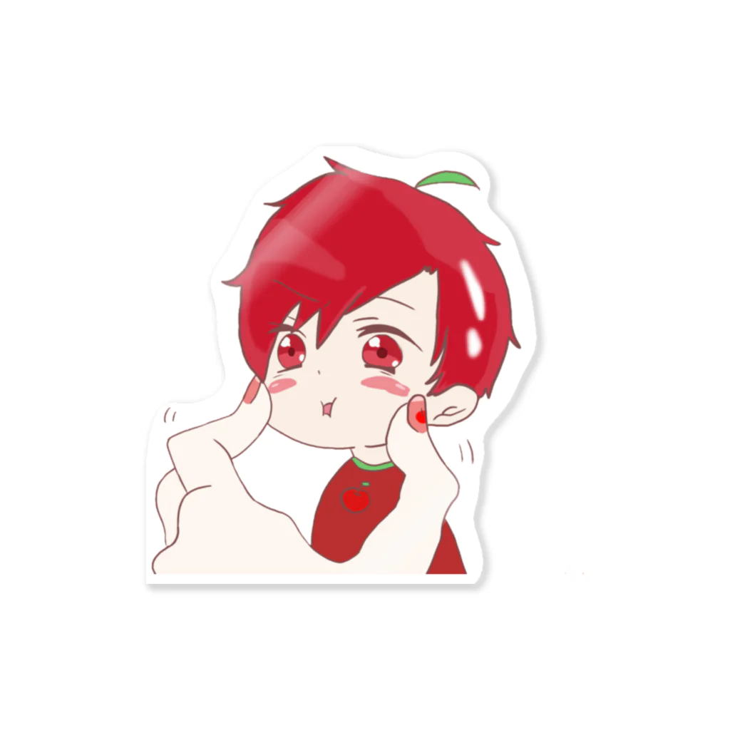 ぷるこの物置のＮｏ．01  🍎 Sticker