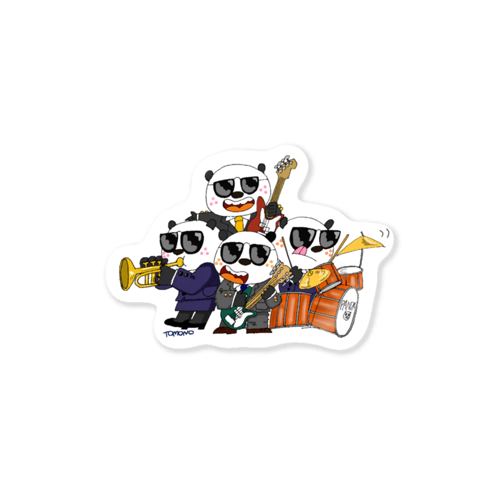 T🍊M⏰N🎱屋のジャズコンボPANDA🐼 Sticker