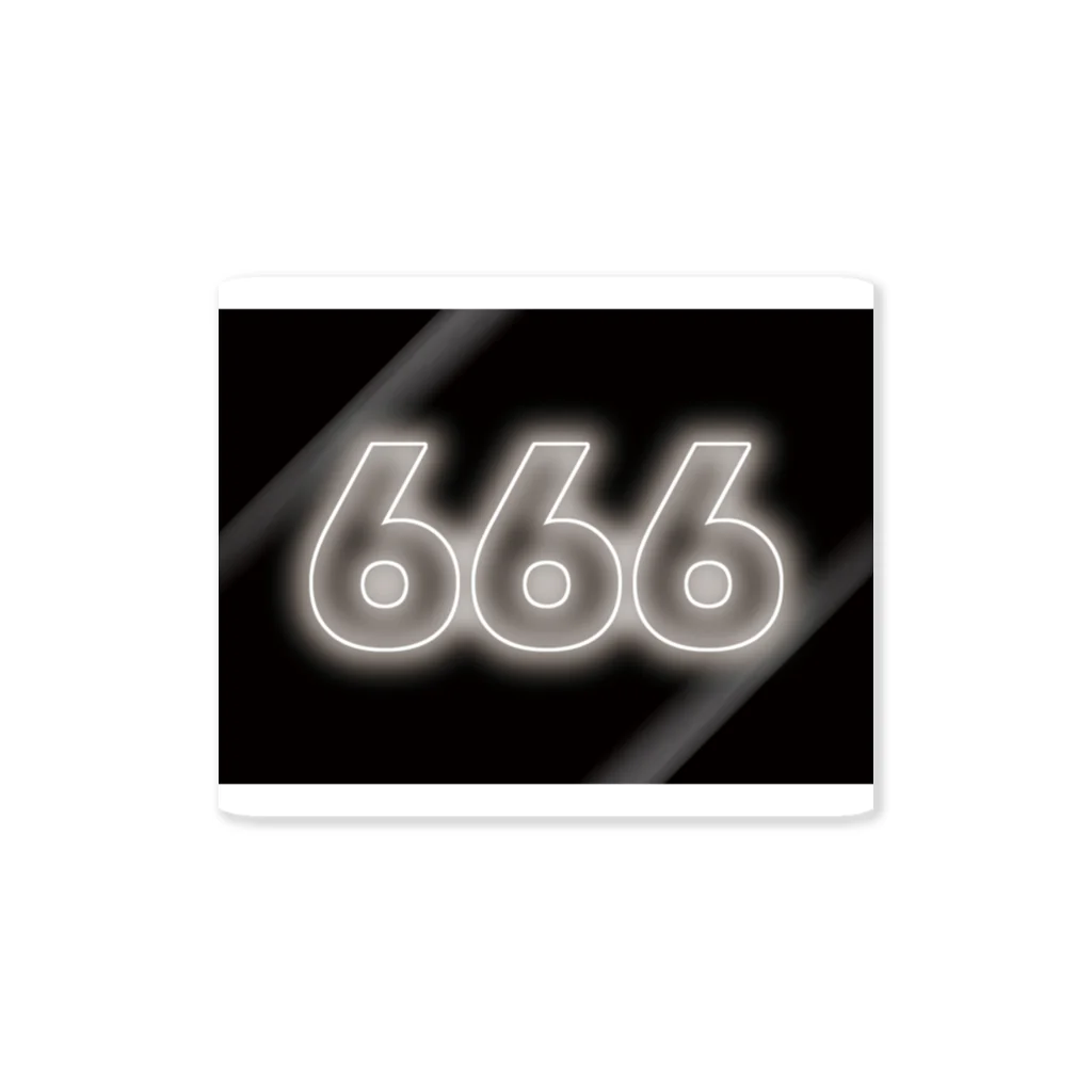 tjstickerのneon 666 part1 Sticker