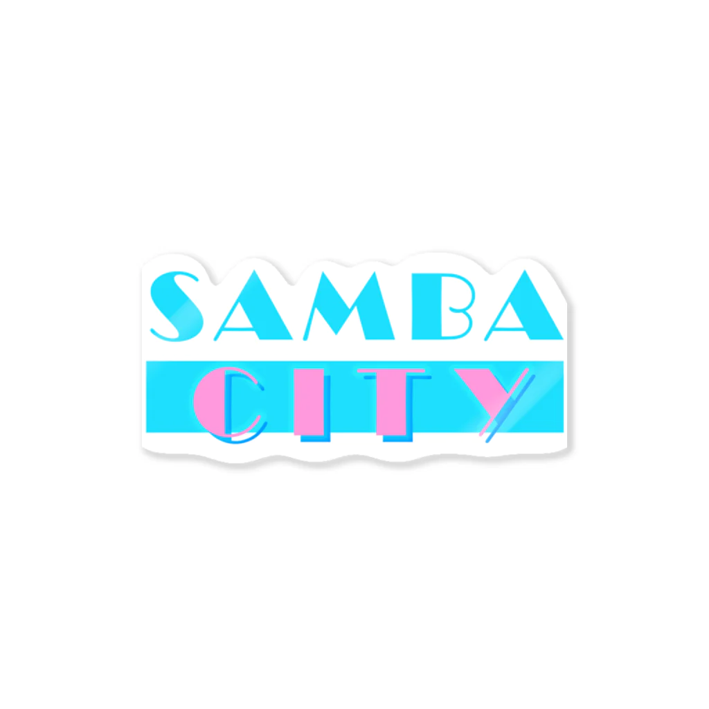 your mvのSAMBA CITY ステッカー