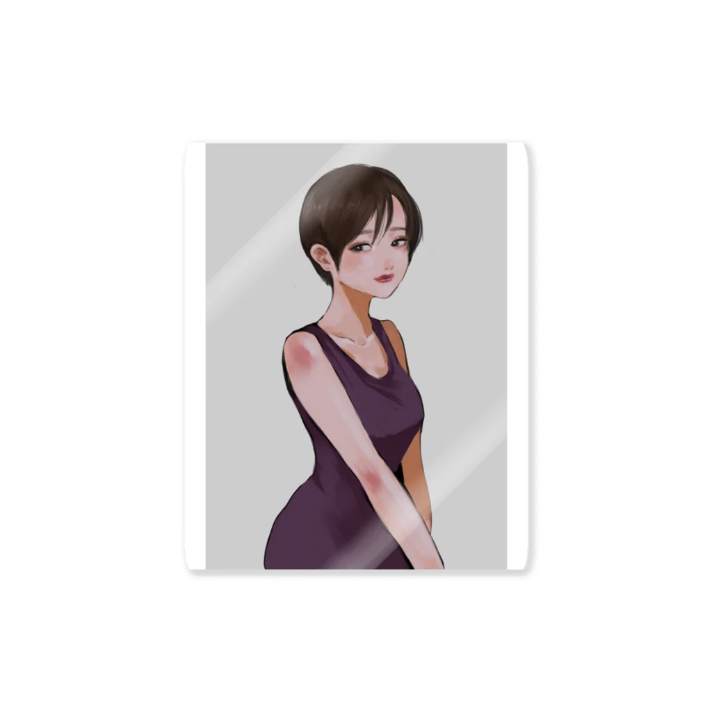 emuのショート人妻 Sticker