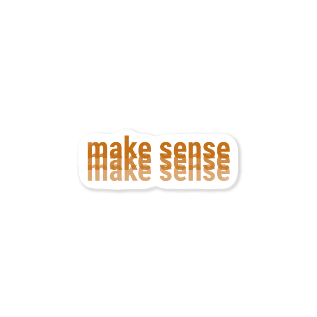 なんでも屋のmake sense ステッカー