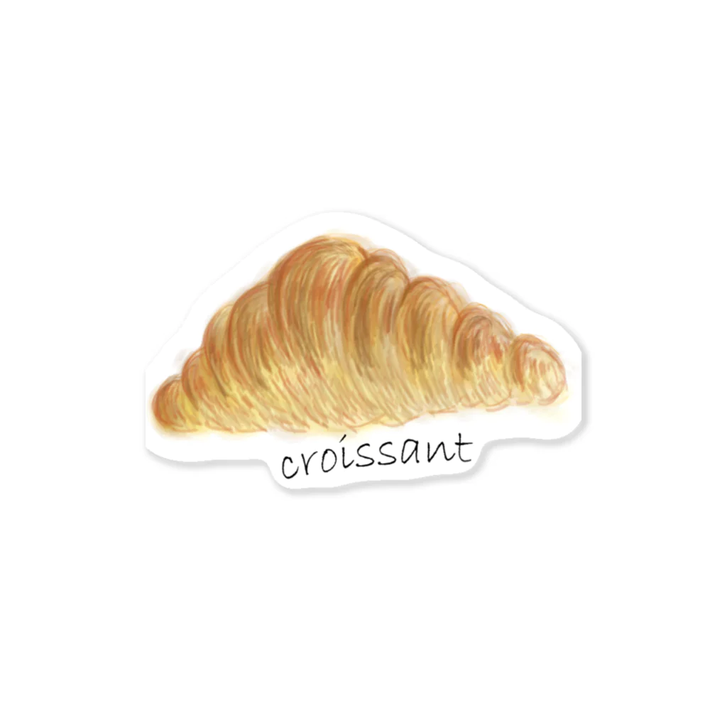 Mash-storeのCroissant ステッカー