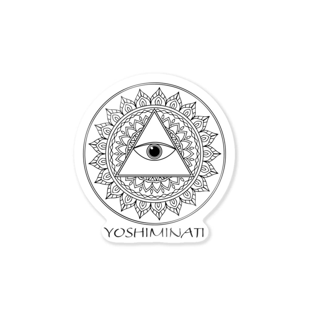 666 Online ShopのYOSHIMINATI TYPE1 Sticker