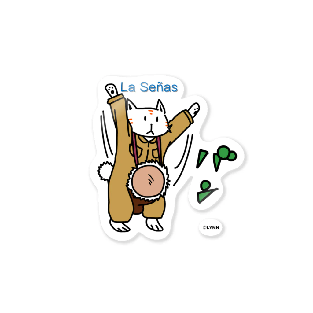 La Señasのラセーにゃん Sticker