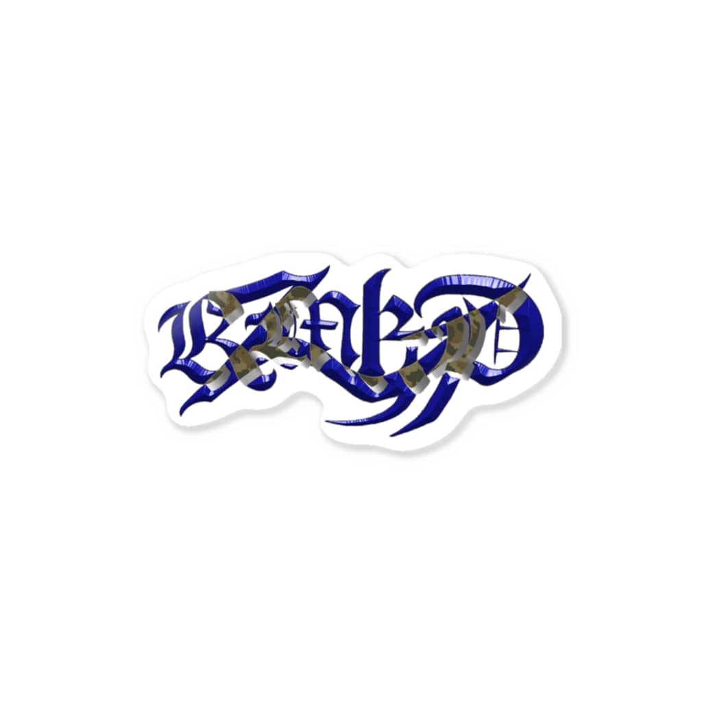 RMk→D (アールエムケード)の3D ロゴ Sticker