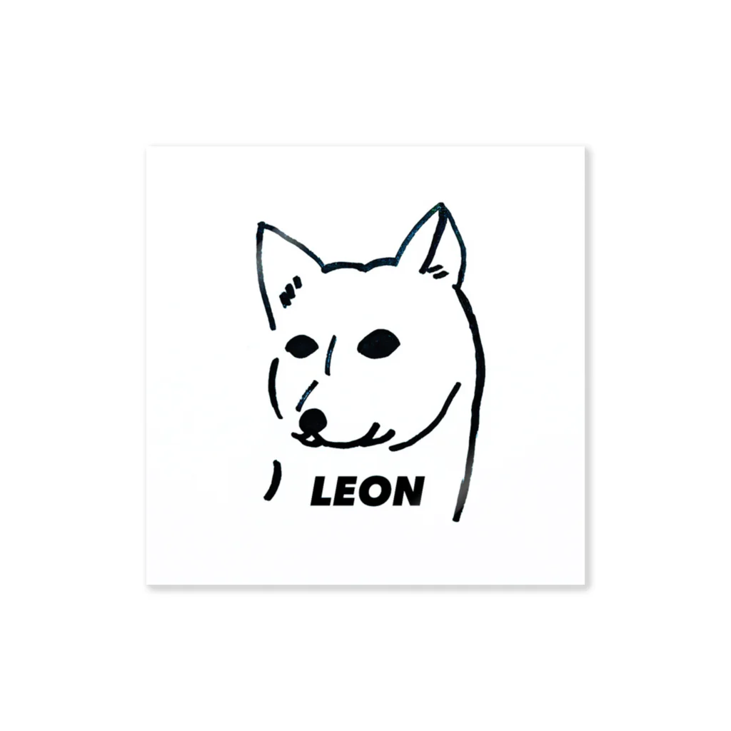 レオンのおうちのLEON号 Sticker