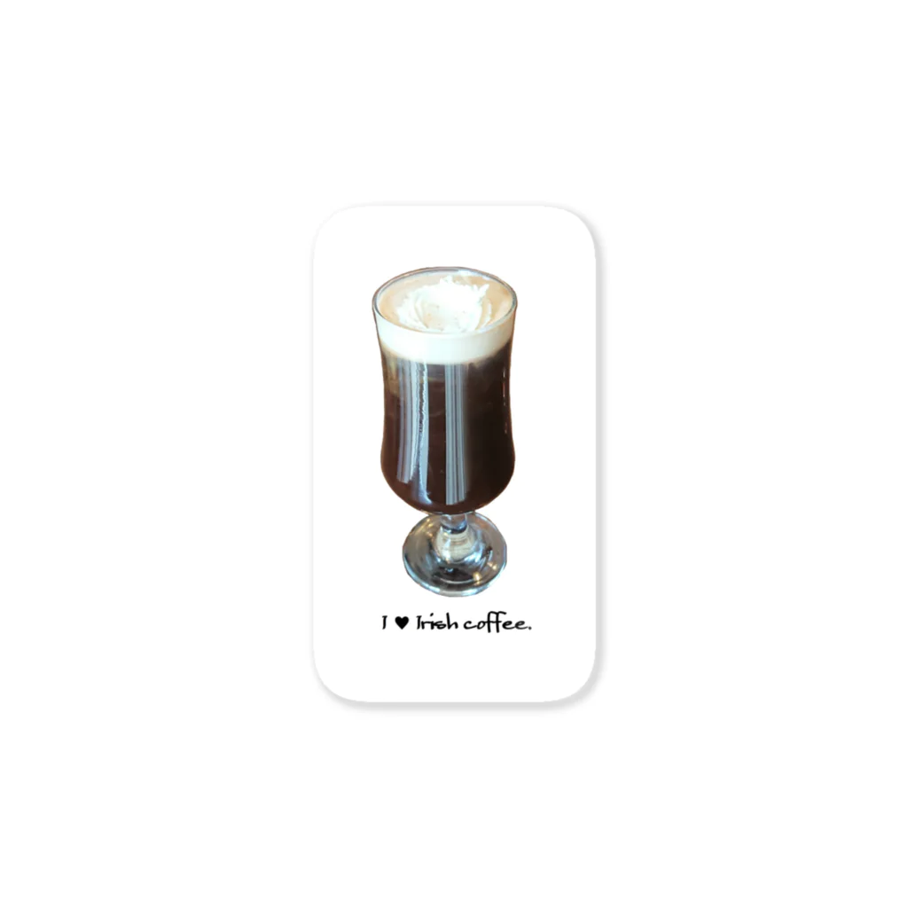 ホームタウンスター　Hometown Star のアイリッシュ・コーヒー　Irish Coffee Sticker