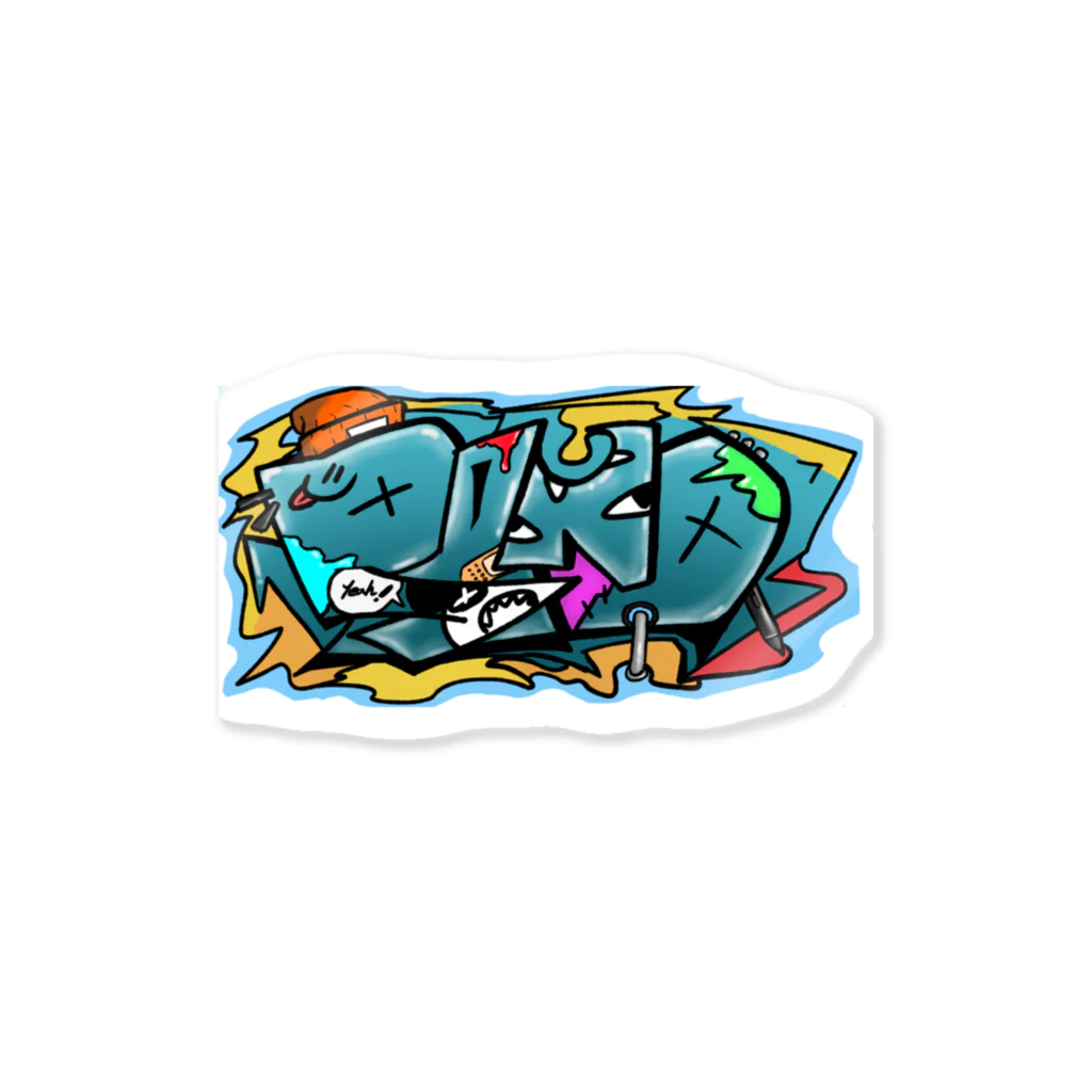 ぱんだ・ぱんだのステッカー Sticker