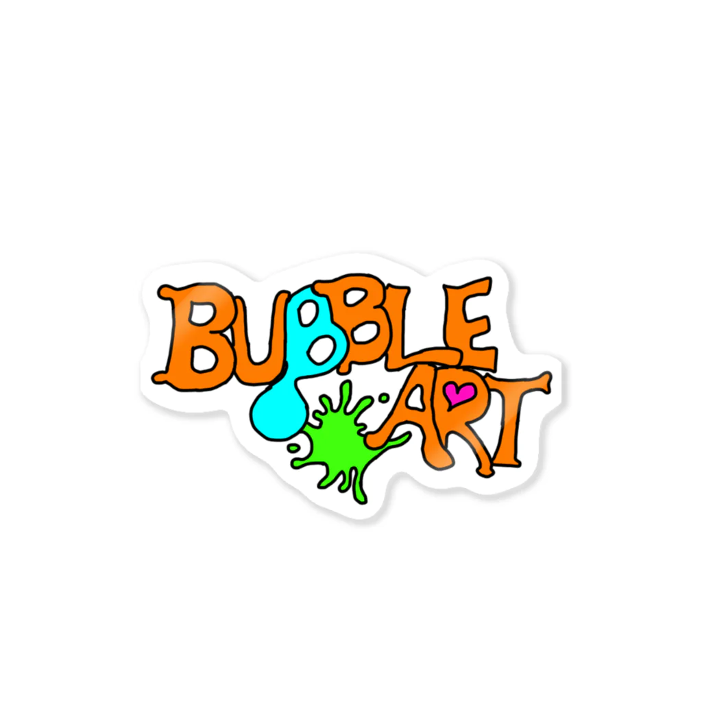 BUBBLE ARTのARTなステッカー Sticker